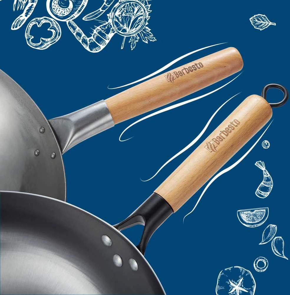 Clp Trading Wok rinkinys Flach