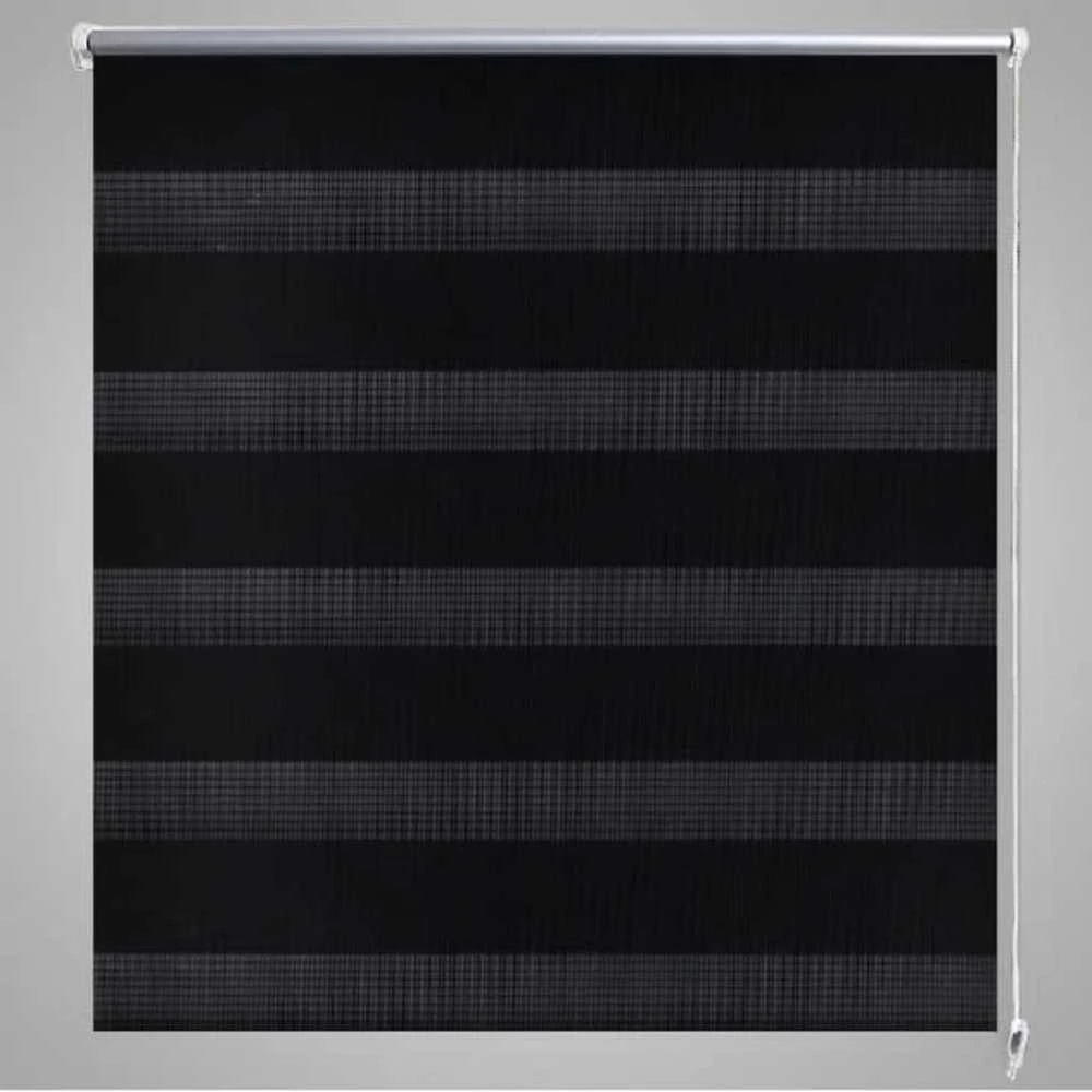 Zebra Žaliuzė, Roletas 50 x 100 cm, Juodas