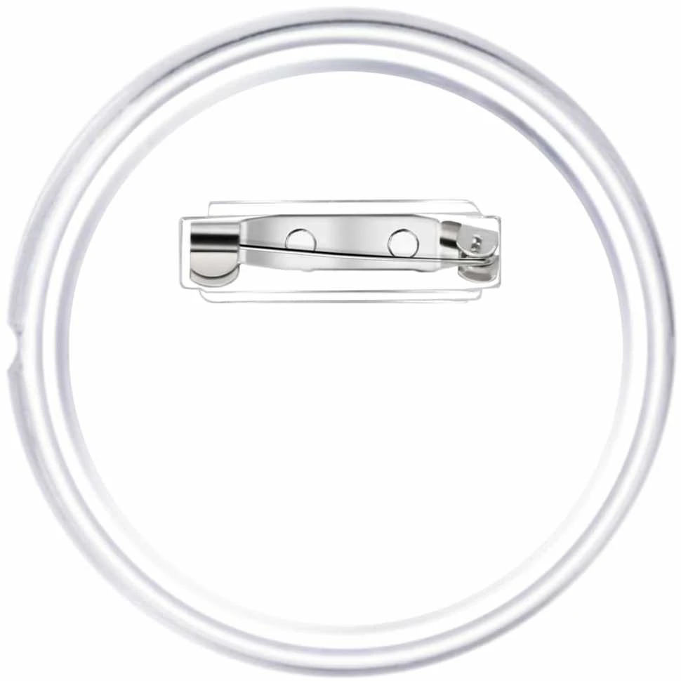 Ženkliukų rinkinys su smeigtukais, 100vnt., akrilas, 58mm