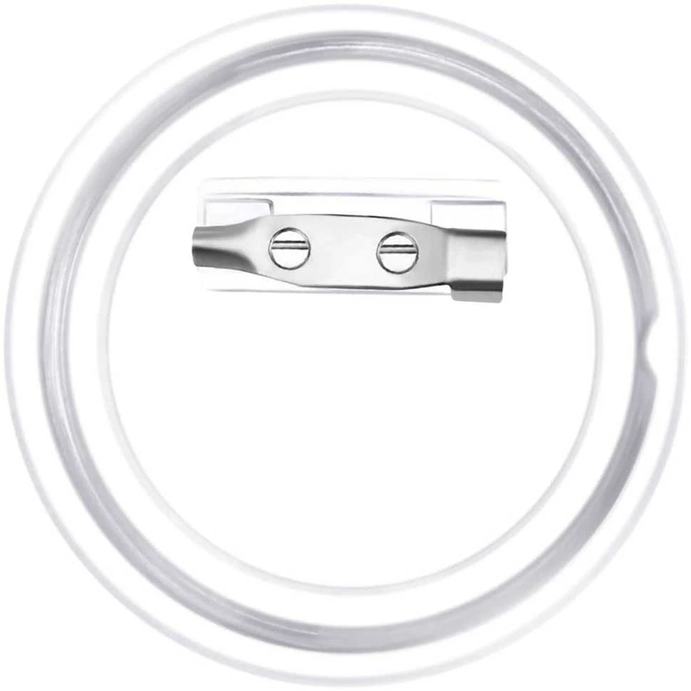 Ženkliukų rinkinys su smeigtukais, 100vnt., akrilas, 44mm