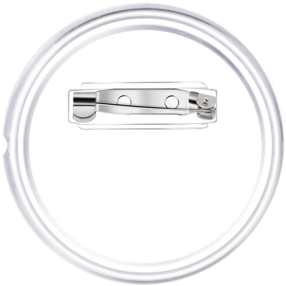Ženkliukų rinkinys su smeigtukais, 100vnt., akrilas, 44mm