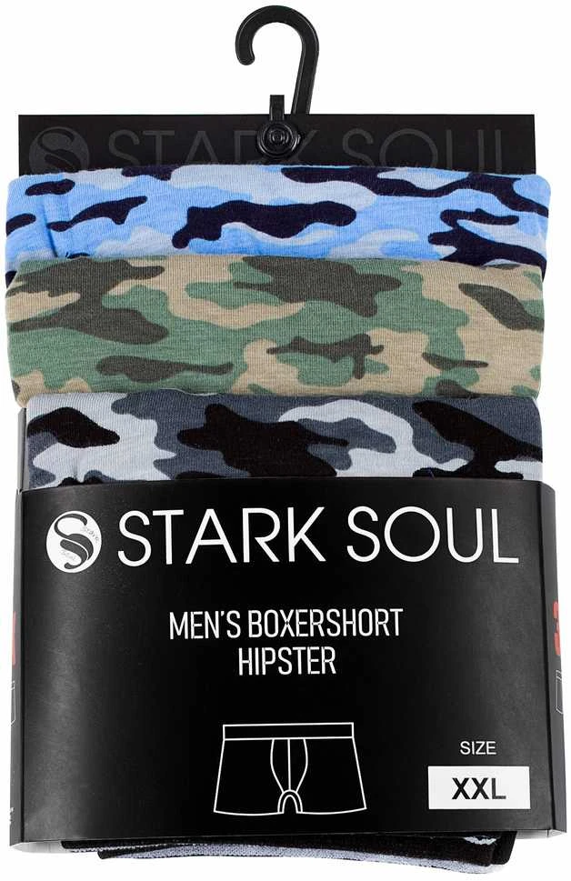 Apatiniai vyrams Stark Soul 1016 Men’s boxershort hipster 3 vnt