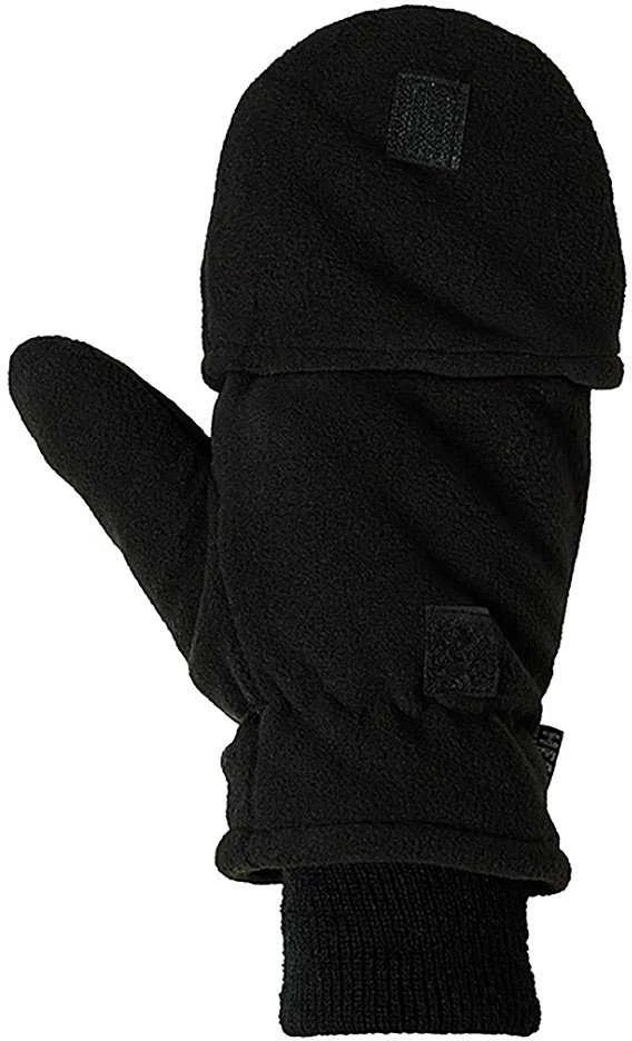 Atlenkiamos kumštinės pirštinės vyrams Thermal fleece pirštinės Heat Keeper, juodos