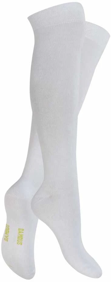 Bambukinės kojinės iki kelių moterims Footstar 69606, baltos, 2 poros