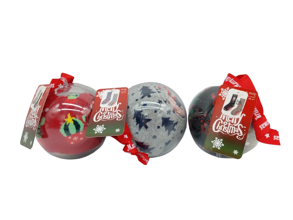 Kalėdinės kojinės moterims Apollo Dovanų burbulas, 2 poros