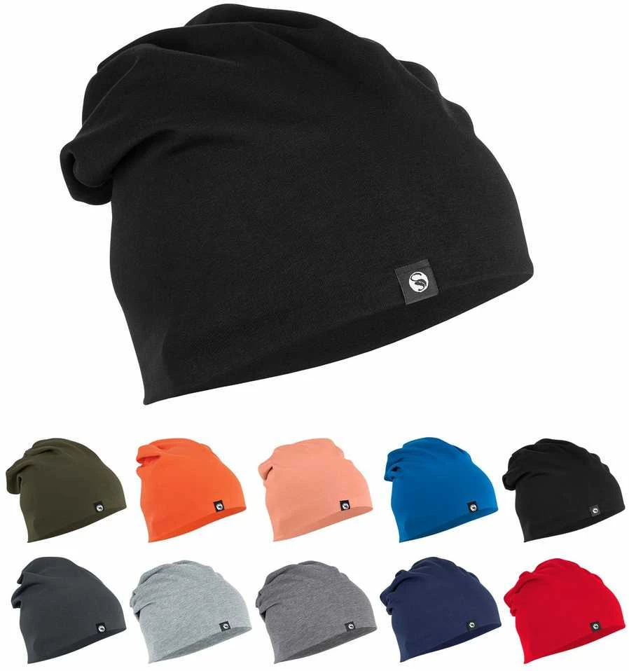 Kepurė Unisex medvilninė kepuraitė Stark Soul® unisex cotton Beanie, šviesiai mėlyna