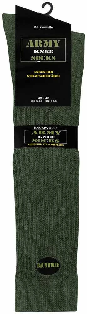 Kojinės iki kelių vyrams Army 2122, 3 poros, žalios