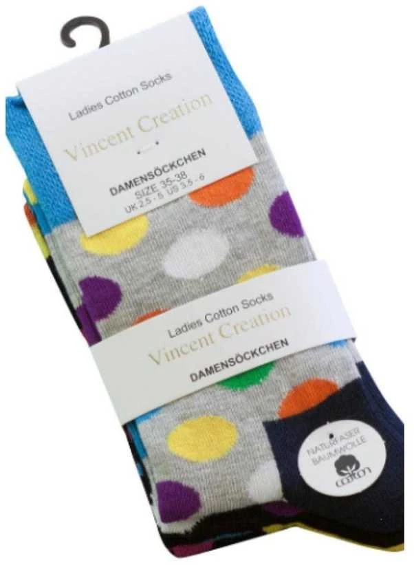 Kojinės moterims Vincent Creation taškai 4060, 3 poros