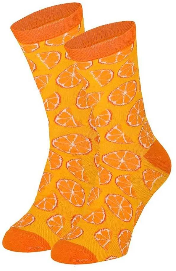 Kojinės skardinėje Apollo soda Socks, Oranžinis