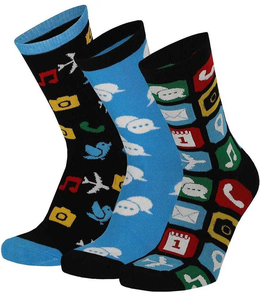 Kojinės vaikams Apollo Komputer socks, Planešetė 3 por.