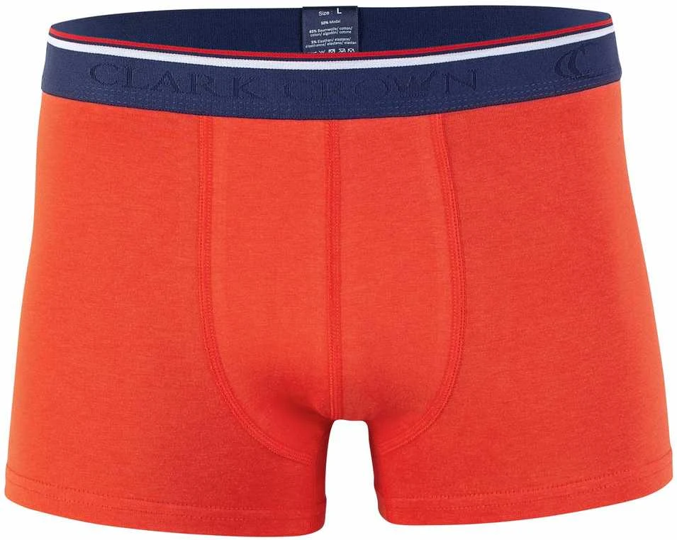 Modaliniai apatiniai vyrams Clark Crown 1936 Boxershort hipster, oranžiniai