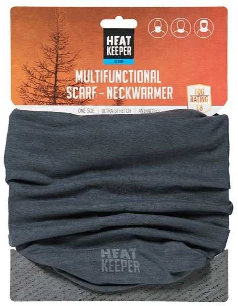 Multifunkcinė galvos ir kaklo mova Heat Keeper, tamsiai pilka