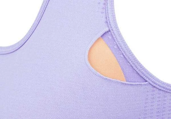 Sportinė liemenėlė moterims STARK SOUL seamless microfiber sport bustier su pakietinimu 5130, violetinė