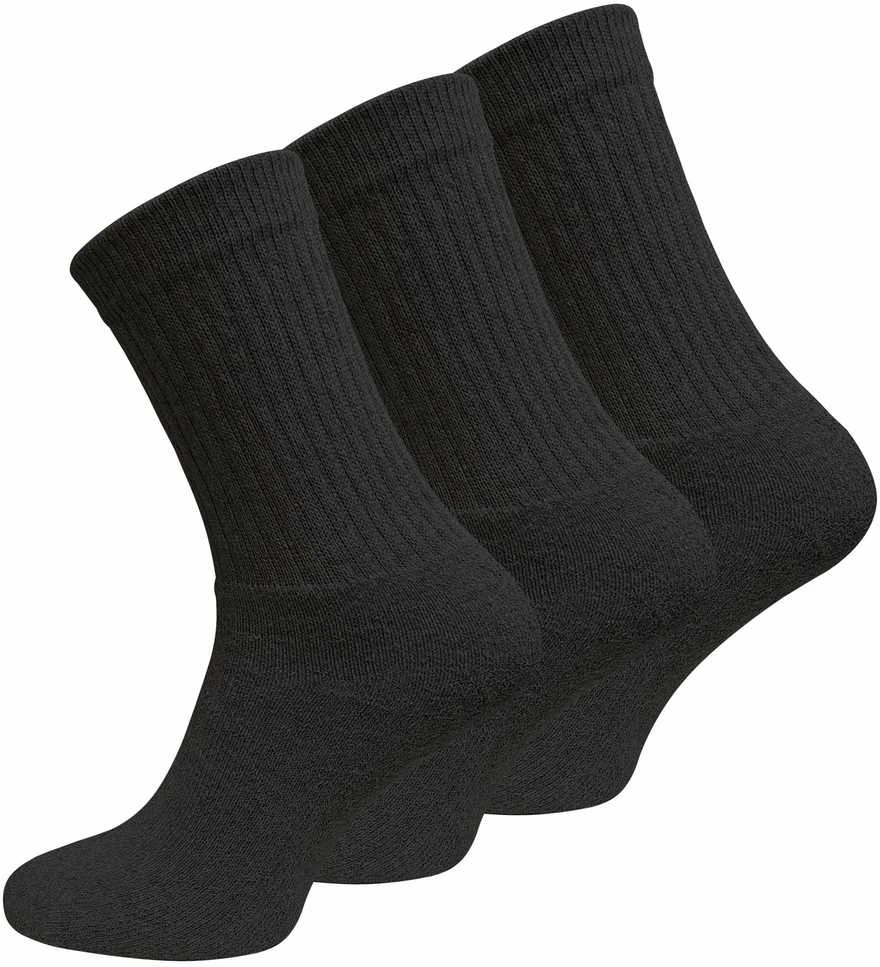 Sportinės kojinės vyrams Stark Soul Essential 2091, 3 poros, juodos