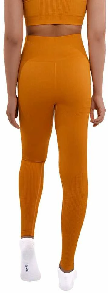 Sportinės tamprės moterims Stark Soul® women high waist sport leggings 5129, oranžinės
