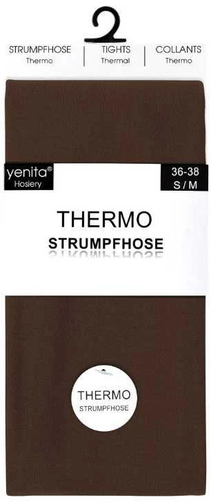Termo pėdkelnės moterims Yenita 4085, rudos