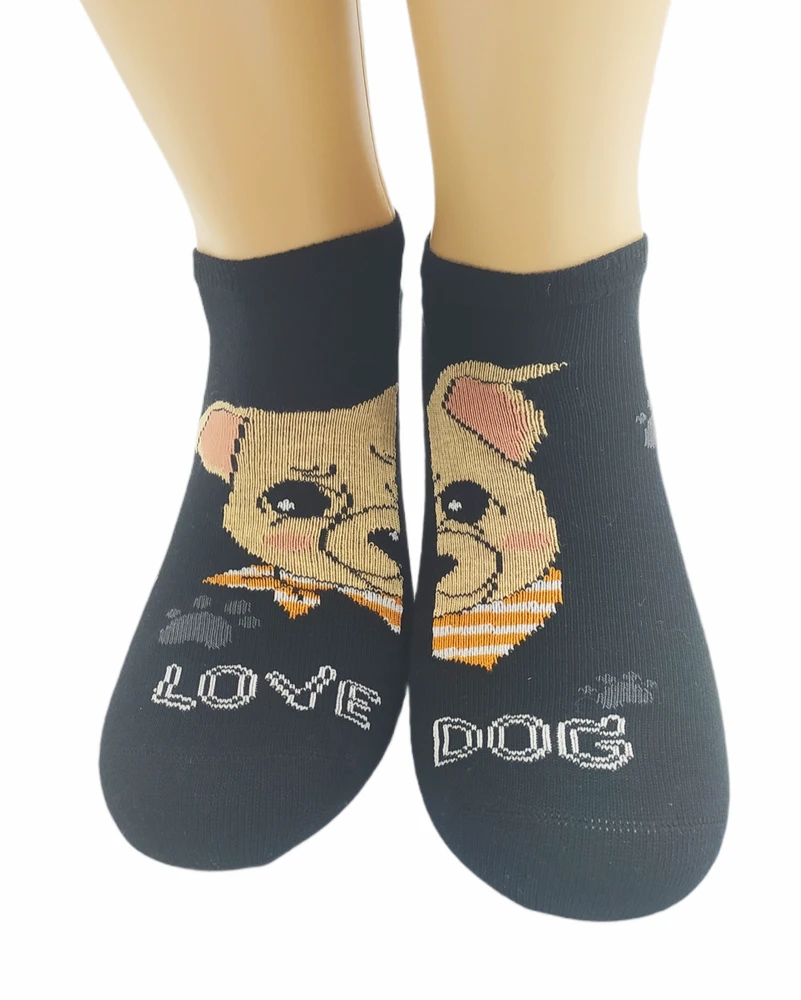Trumpos kojinės moterims Soho mood Love dogs 9300, 36-40