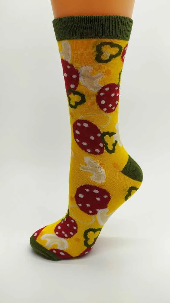 Unisex kojinės dovanų dėžutėje Pica socks, Papperoni
