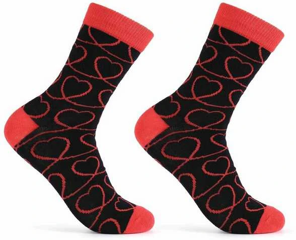 Unisex kojinės I Love You, be Snazzy, valentinas