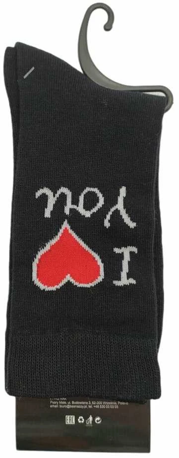 Unisex kojinės I Love You, be Snazzy, valentinas