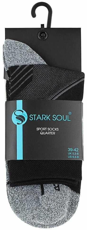 Unisex sportinės kojinės Stark Soul 2144, juodos