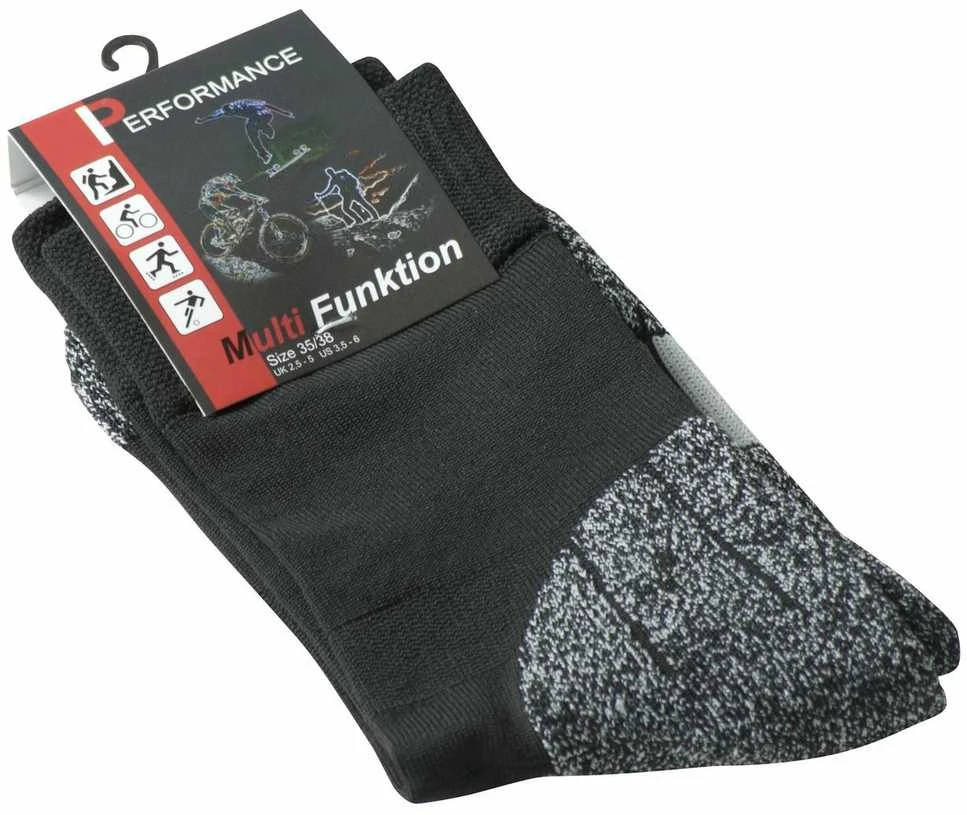 Unisex sportinės kojinės Stark Soul Multi Funktion 2075, juodos