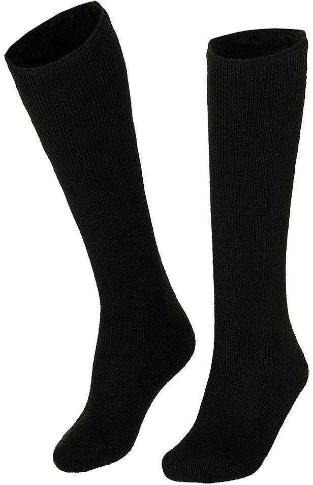 Unisex Storos termo kojinės iki kelių Heat Keeper, juodos