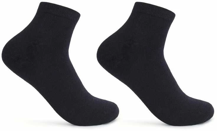 Unisex trumpos kojinės be Snazzy ST-03, 6 por. Juodos
