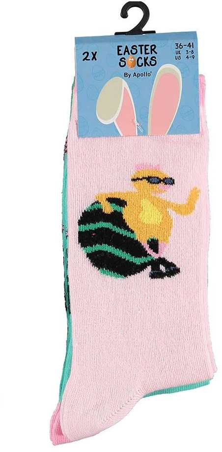 Velykų kojinės Apollo Easter Socks, 2 poros, d. 36-41