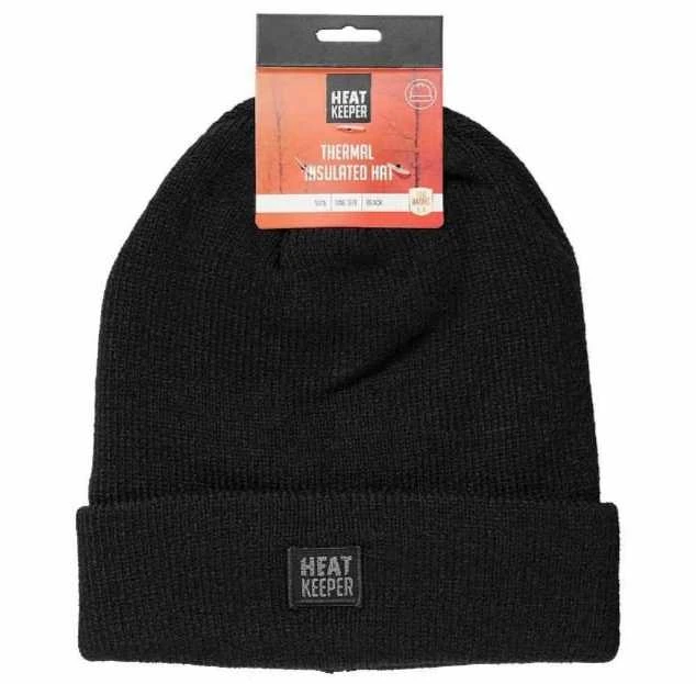 Žieminė kepurė vyrams Heat Keeper, juoda