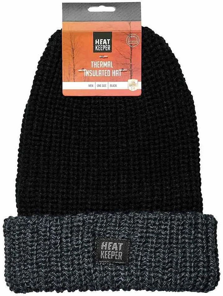 Žieminė kepurė vyrams Heat Keeper, juoda