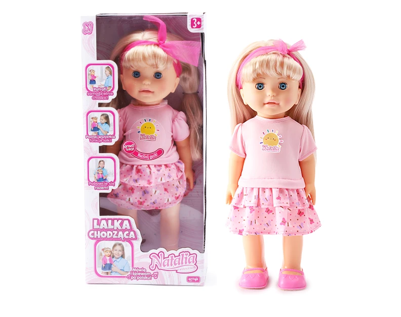 Lalka 137808 ARTYK NATALIJA vaikščiojanti lėlė 40 cm