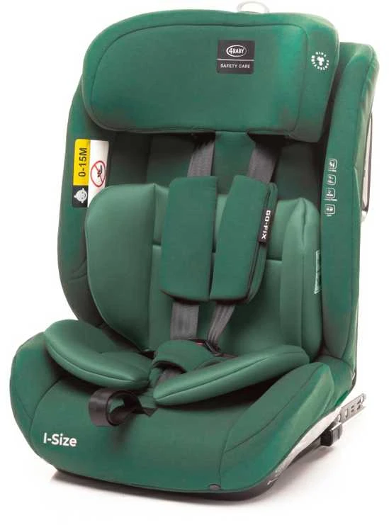 AM Tullo 4Baby autokėdutė GO-FIX 76-150CM žalia I-SIZE