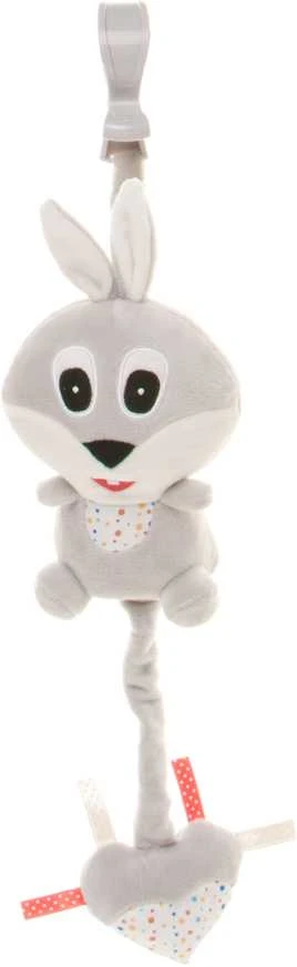 4Baby muzikinas žaislas vežimėliui kiškis R01