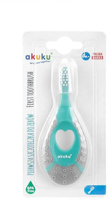 AKUKU 0-2 m. pirmasis dantų šepetėlis, A0157