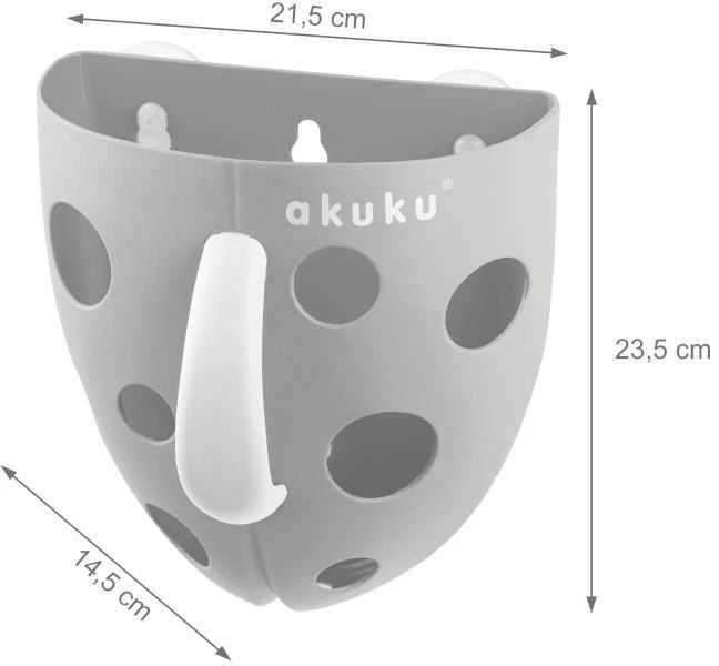 Akuku vonios žaislų talpykla, A0346