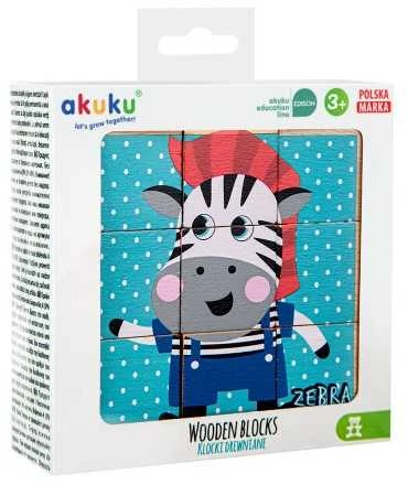 ALBIS Akuku Medinė 6 dalių delionė