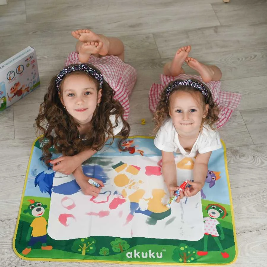 Akuku piešimo vandeniu kilimėlis, A0638