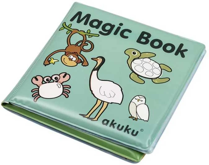 AKUKU edukacinė minkšta knygelė MAGIC BOOK, 10 psl., A0657