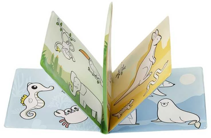 AKUKU edukacinė minkšta knygelė MAGIC BOOK, 10 psl., A0657
