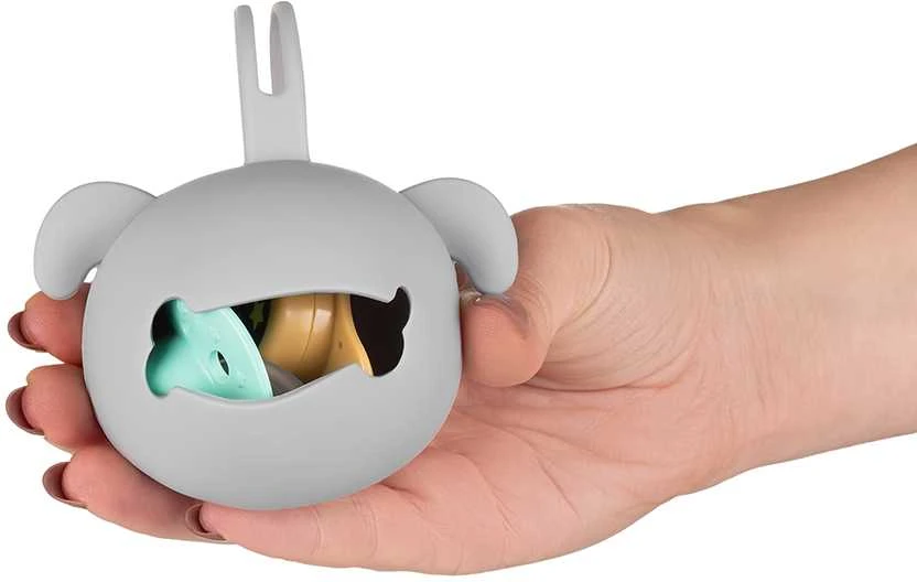 Nuby AKUKU A0678 silikoninė čiulptuko dėžutė