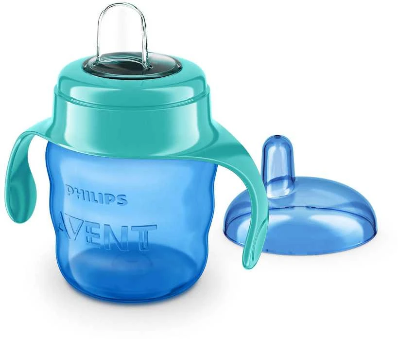 Philips AVENT 200 ml 6+ mėn. EASY SIP neišsipilanti gertuvė, mėlyna