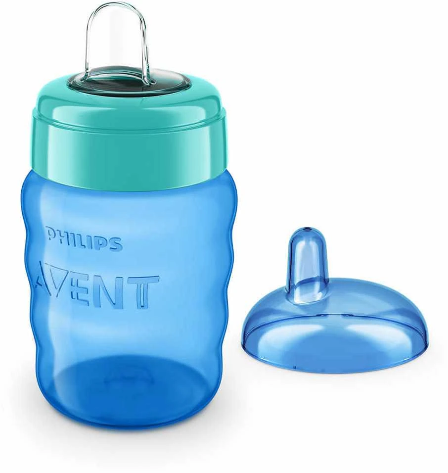 Philips AVENT 260 ml 9+ mėn. EASY SIP neišsipilanti gertuvė, mėlyna