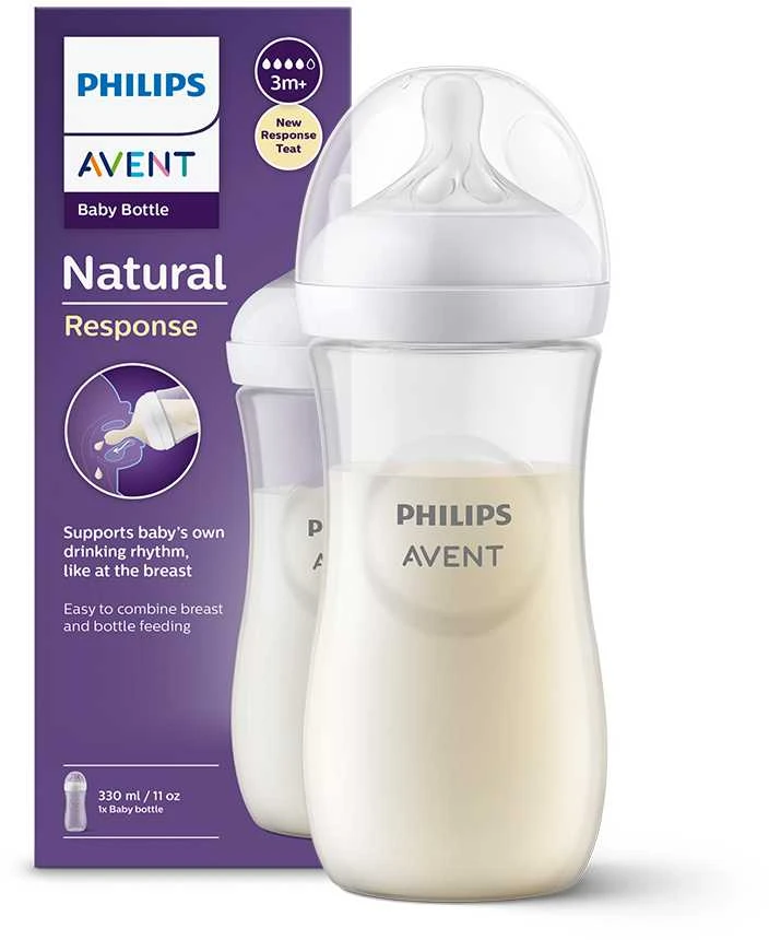Philips Avent Natural Response buteliukas su pakuote