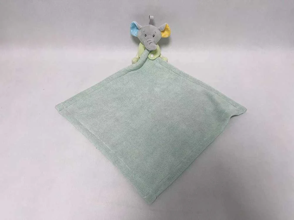 Teddykompaniet AXIOM 9437 Nuimamas rankšluostis Elephant mint 35x35 cm