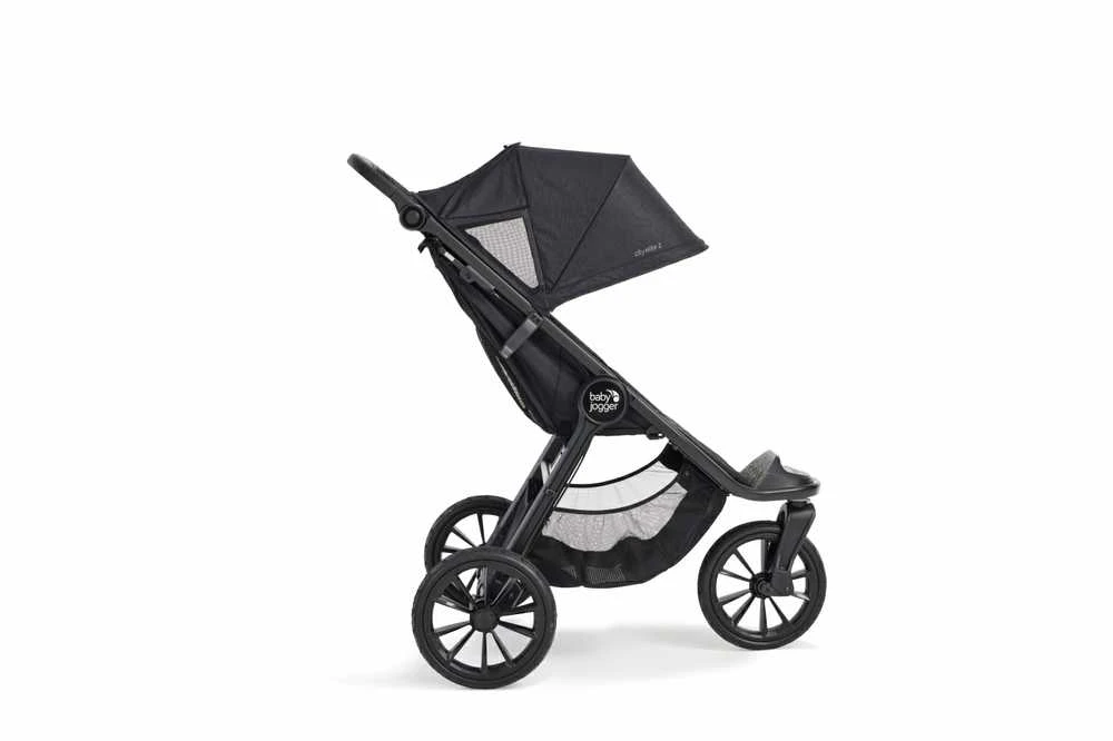 Vežimėlis Baby Jogger City Elite 2 | Juodas (Opulent Black)