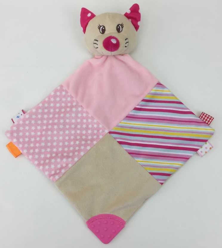 BABY MIX STK-18984 Rožinis kačiuko žaislas su kramtymu (ošimas) 37192