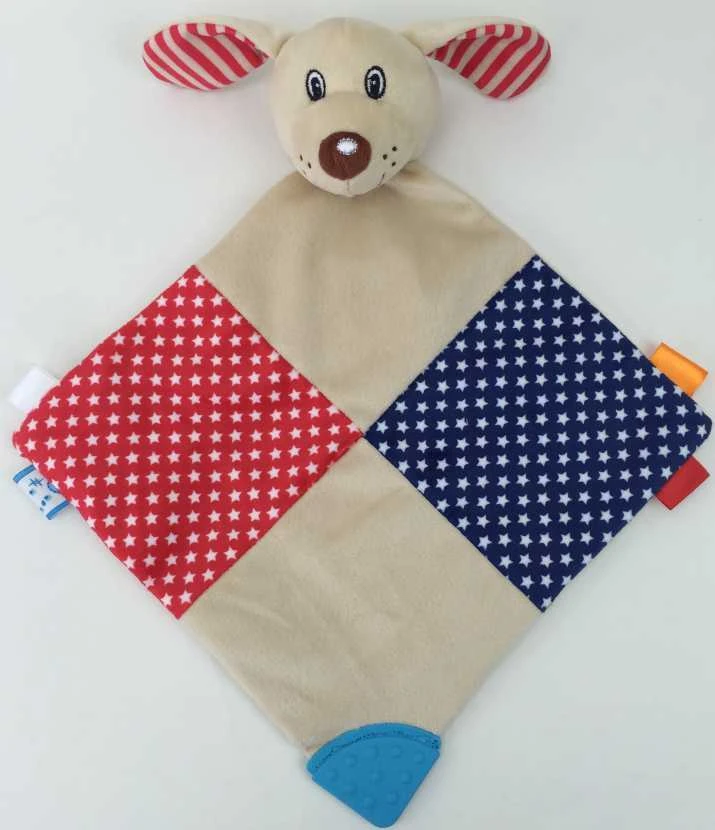 BABY MIX STK-18984 Švelnus žaislas su kramtomuoju šunimi (ošimas)37191