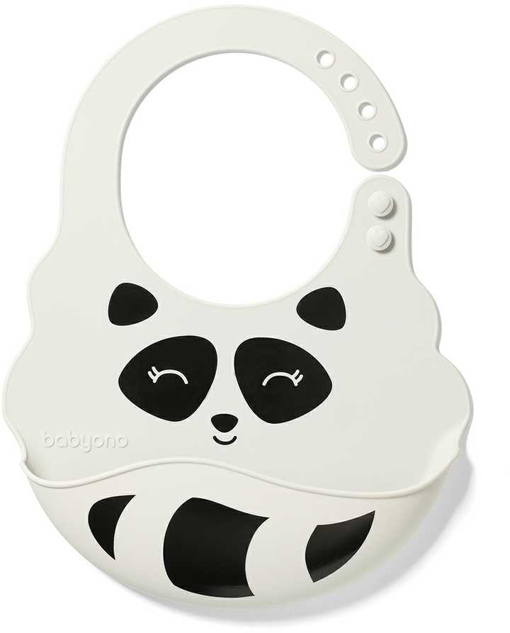 Baby Ono BABYONO SILIKONINIS SEILINUKAS SU REGULIUOJAMU UŽSEGIMU PANDA 829/01