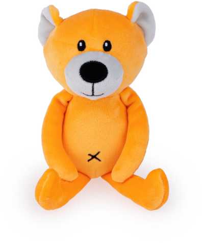 Dumel BALIBAZOO BB 81999 Meškiukas priglaustas geltonas 19cm